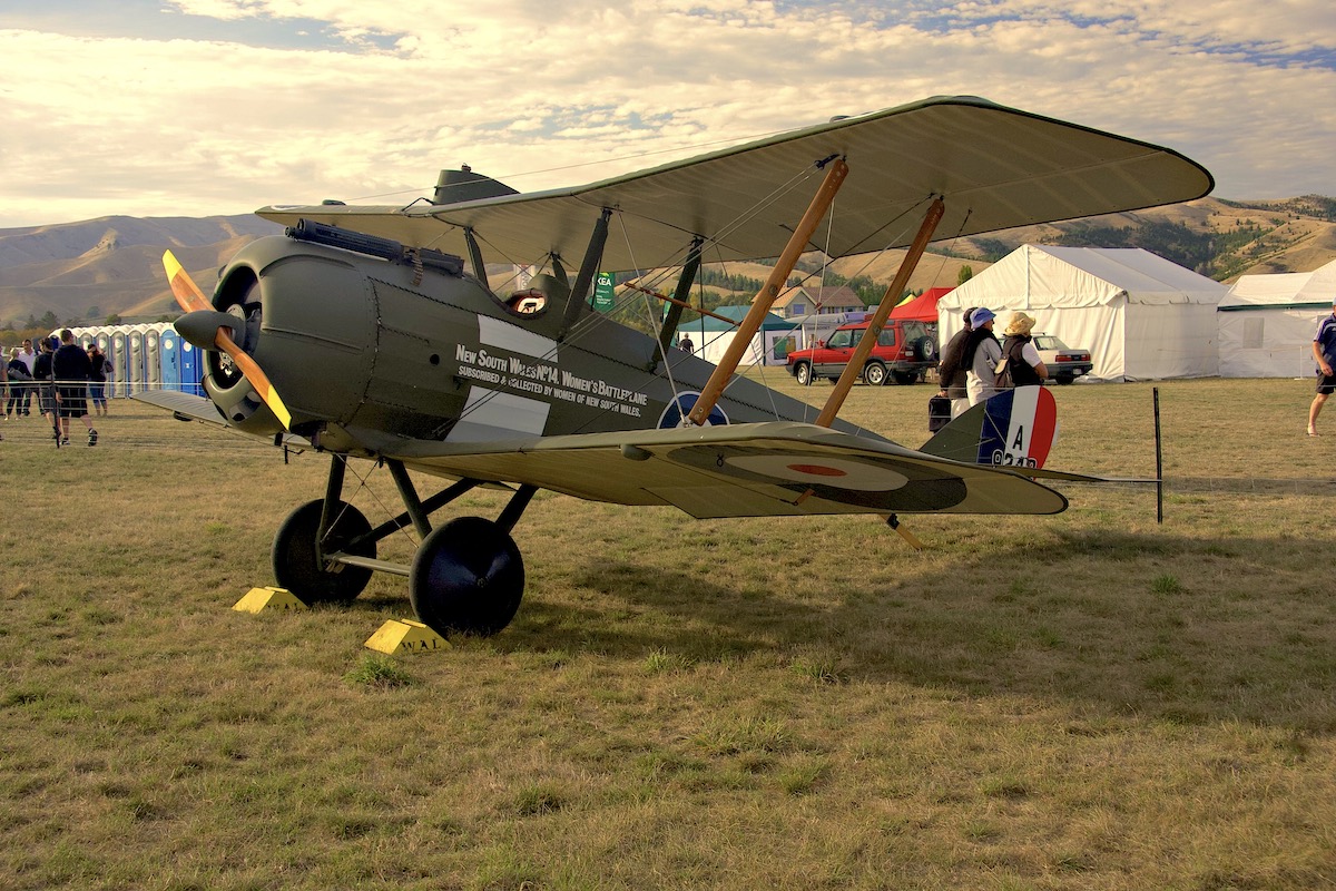 Airco DH5 Biplane.  A less sucessful WWI design.