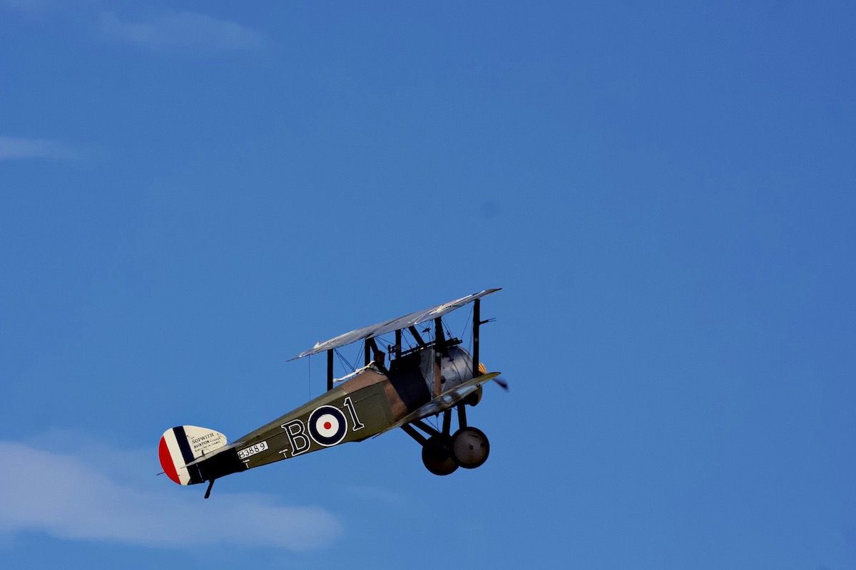 Sopwith Camel B3889 as flown by New Zealander Clive Collett in 1917