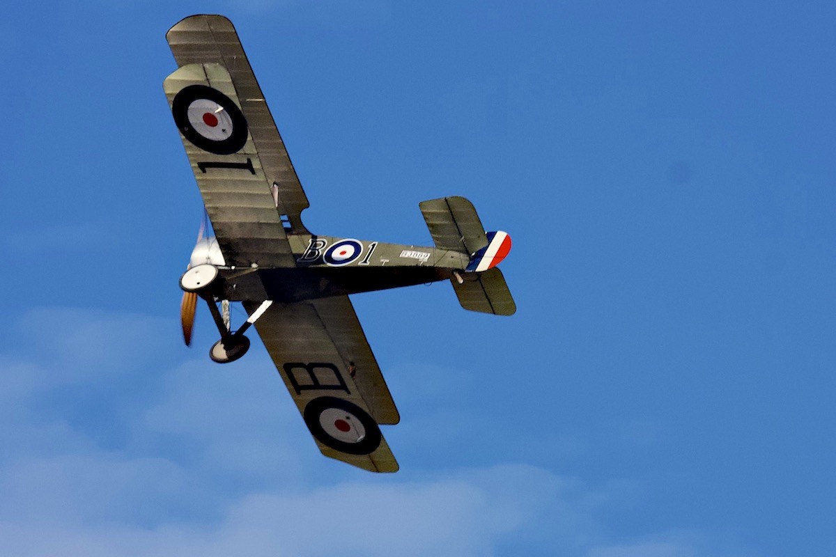 Sopwith Camel B3889 as flown by New Zealander Clive Collett in 1917