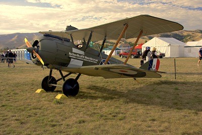 Airco DH5 Biplane.  A less sucessful WWI design.