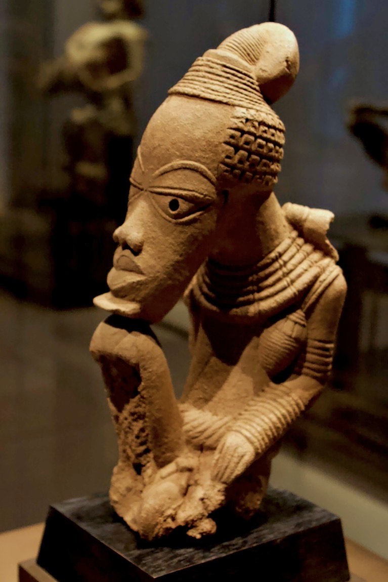 Nok (Nigerian) terracotta statue