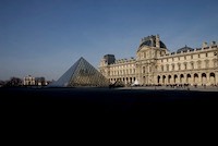 Cour Napoleon and Louvre Pyramid