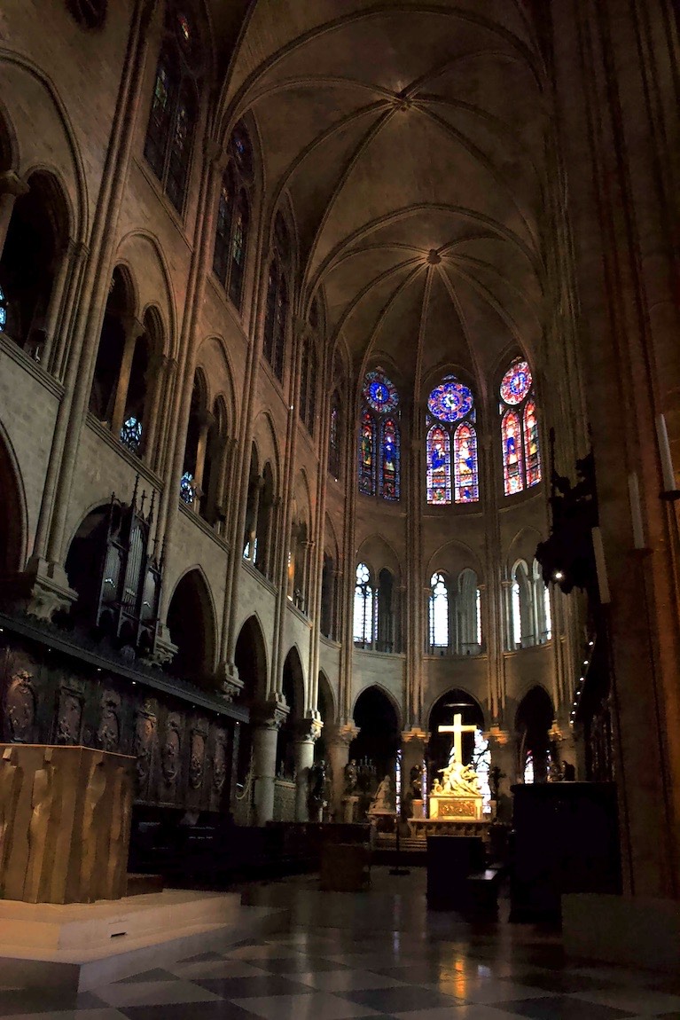 The Chancel and Apse of Notre-Dame