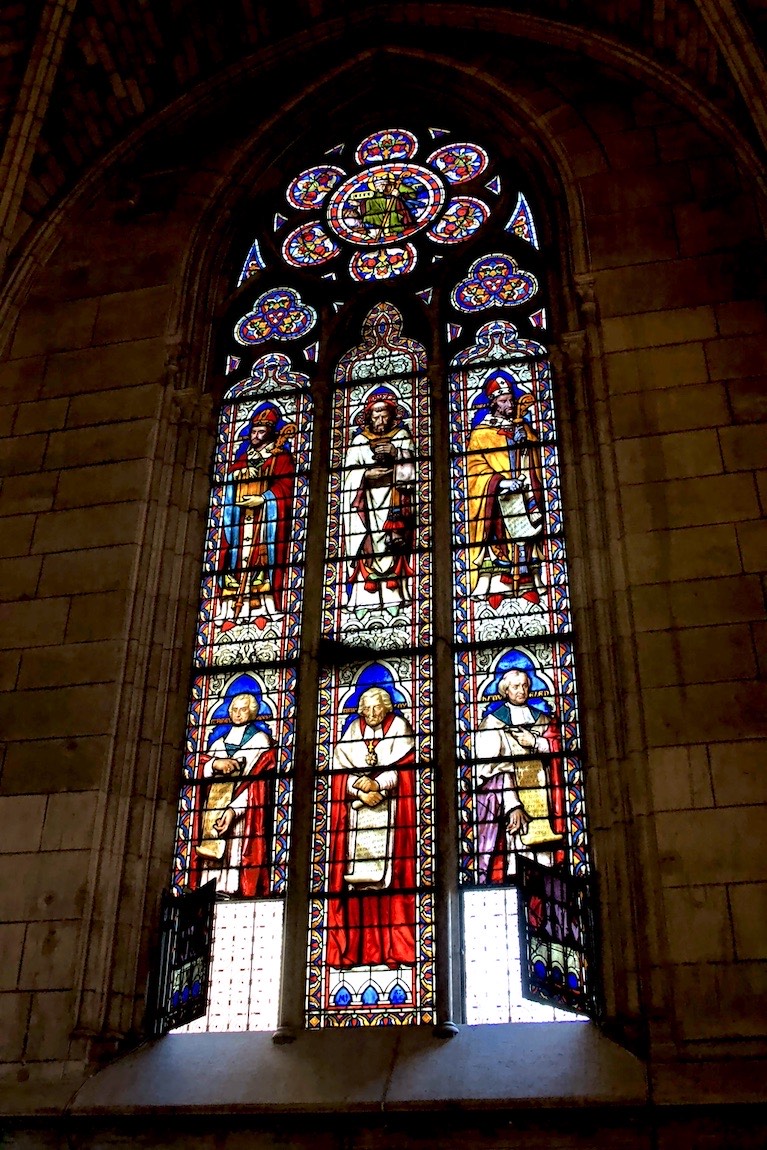 Notre-Dame stained glass