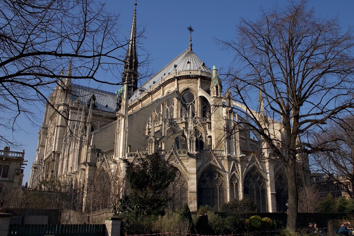 The east end of Notre-Dame