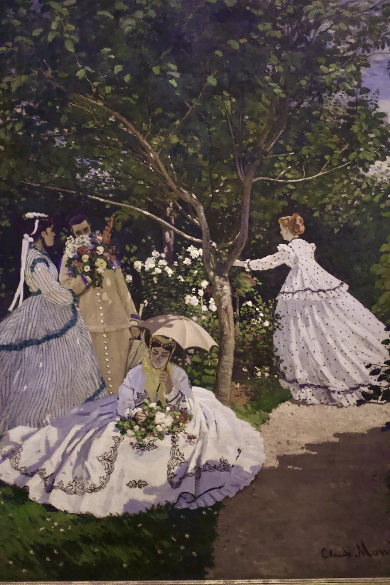 Women in the Garden by Claude Monet