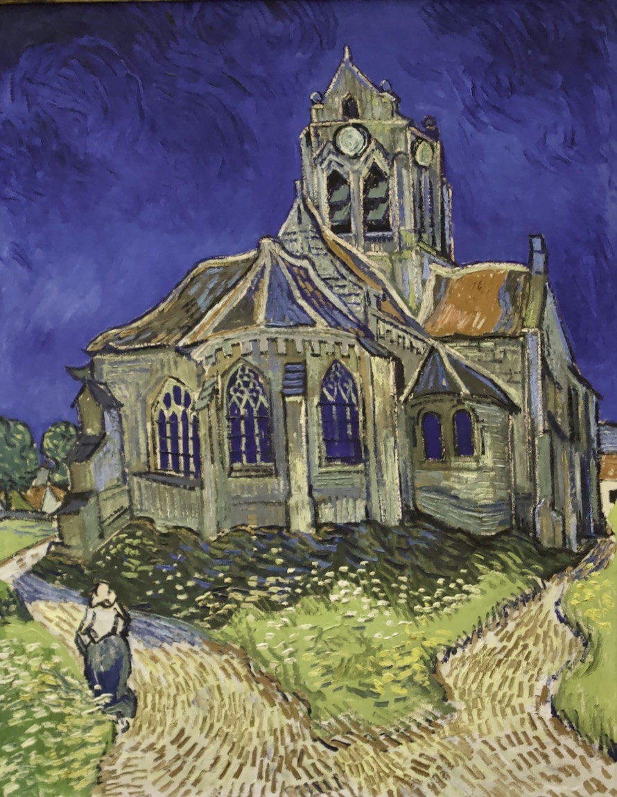 The Church at Auvers by Vincent van Gogh