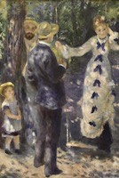 The Swing by Auguste Renoir