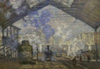 La Gare Saint-Lazare by Claude Monet