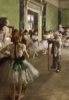 The Ballet Class by Edgar Degas