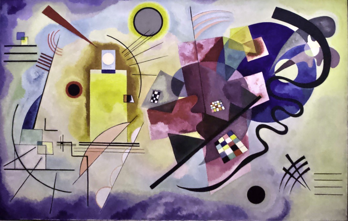 Yellow-Red-Blue by Wassily Kandinsky