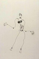 Joséphine Baker IV, Alexander Calder (American)