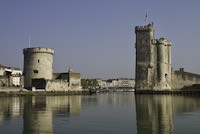 Towers guarding the old port