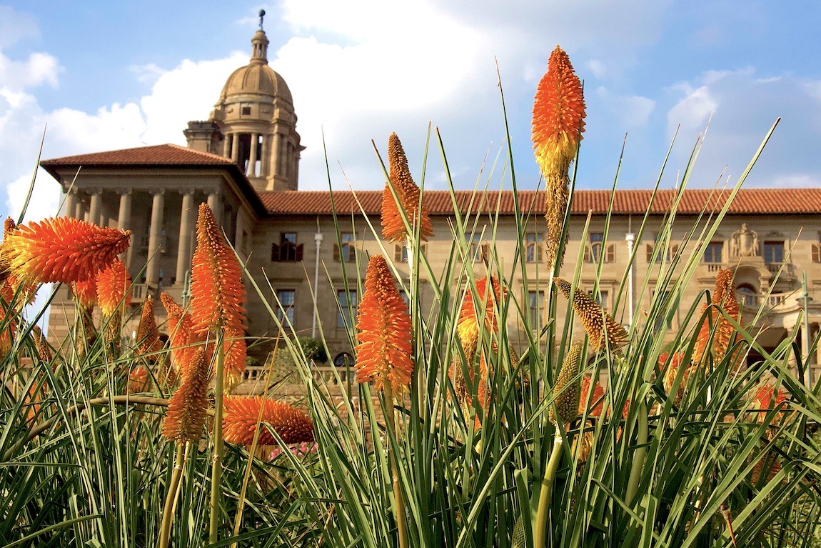 Union Buildings in Pretoria, seat of the South African government