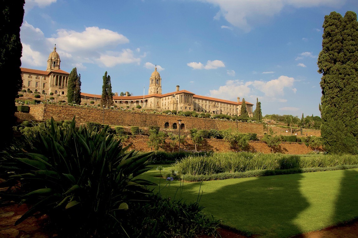 Union Buildings in Pretoria, seat of the South African government