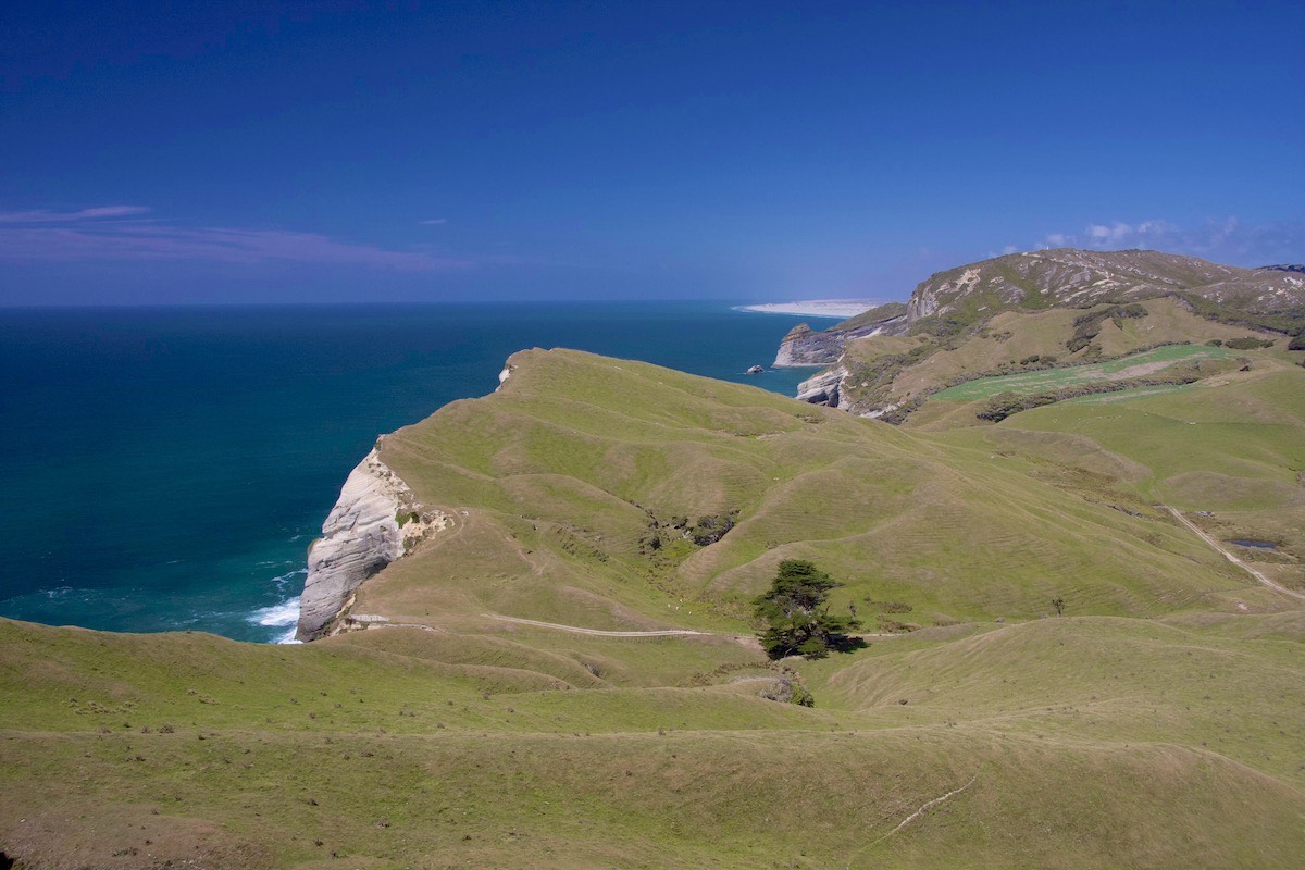 and Farewell Spit in the distance