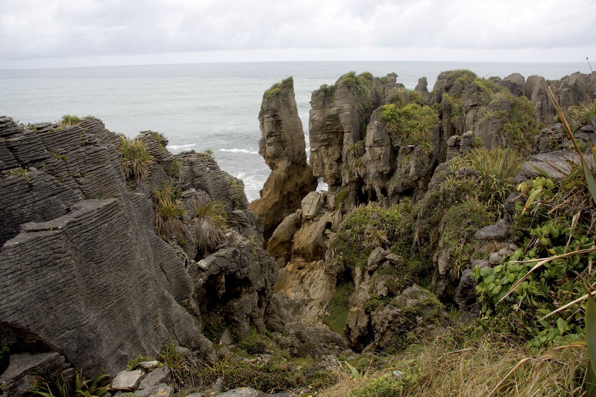 Pancake Rocks and associated strange formations