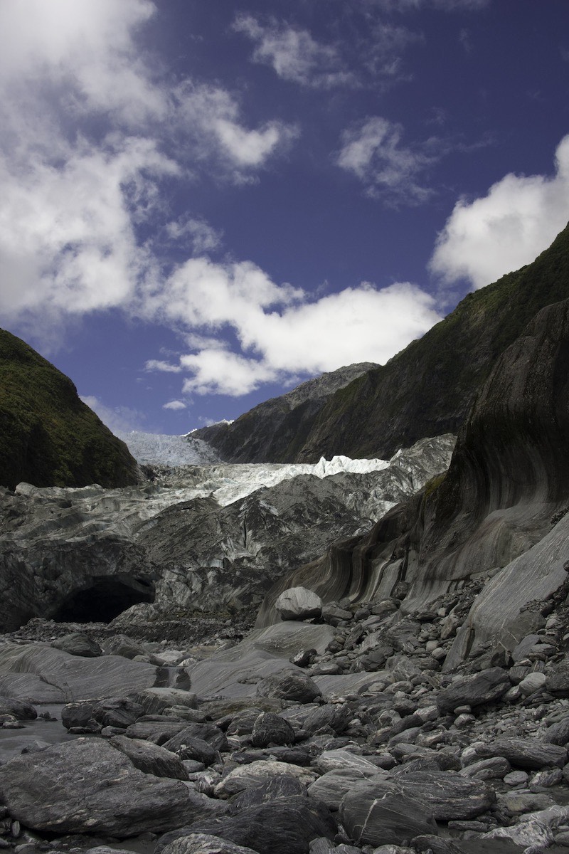 Franz Josef Glacier - close to the toe