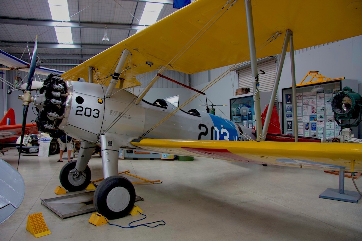 Classic fliers at Mount Maunganui Airport