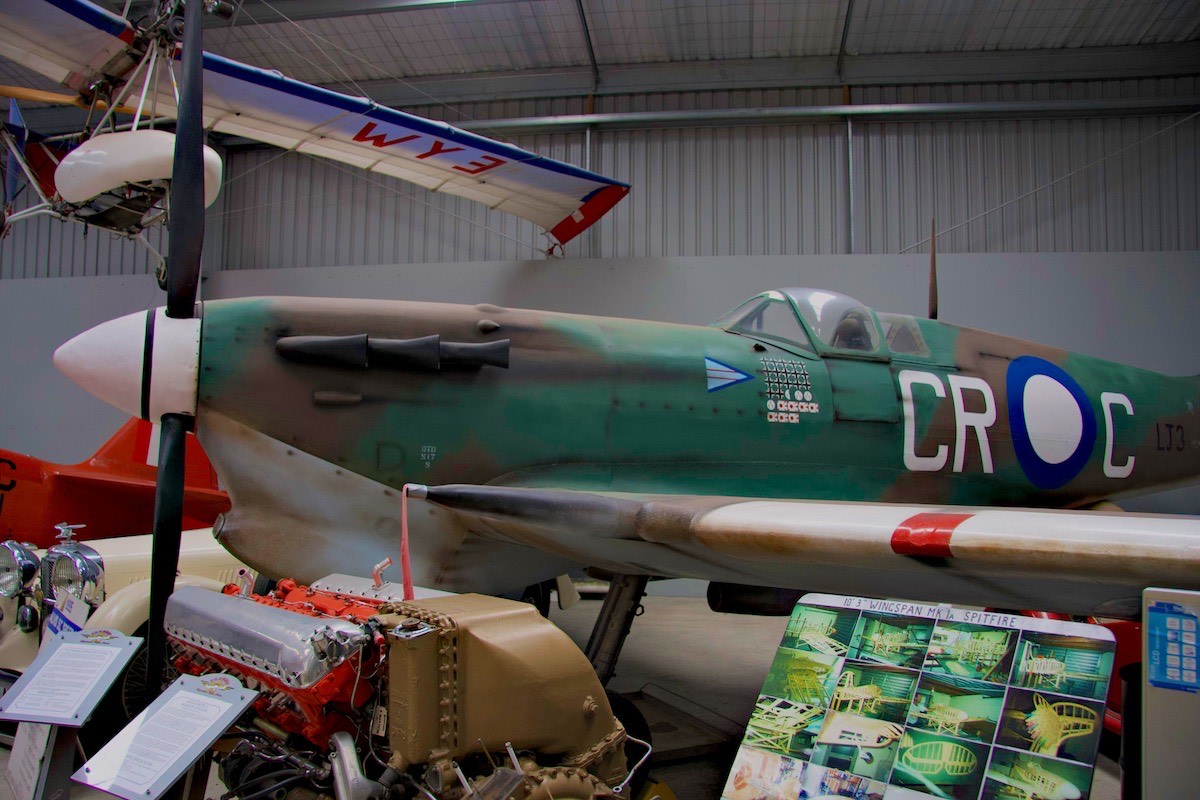 Spitfire at Mount Maunganui Airport