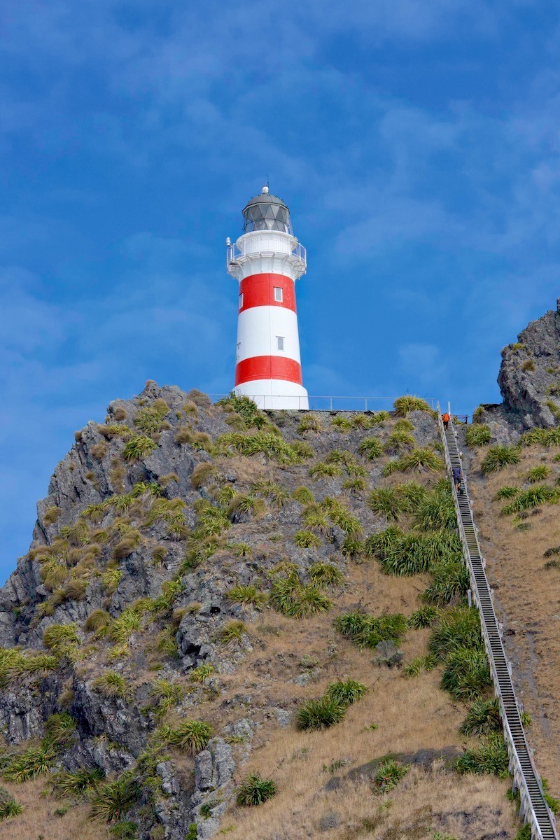 One hell of an access stair