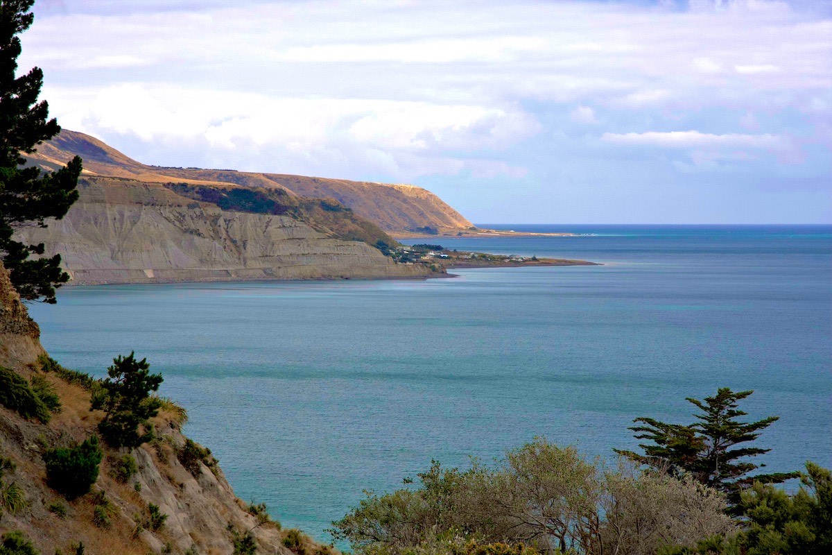 Approaching Cape Palliser