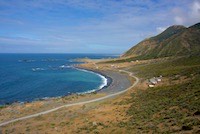 The lonely road to Cape Palliser