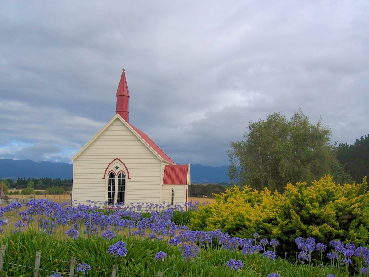 Burnside Church in Pirinoa
