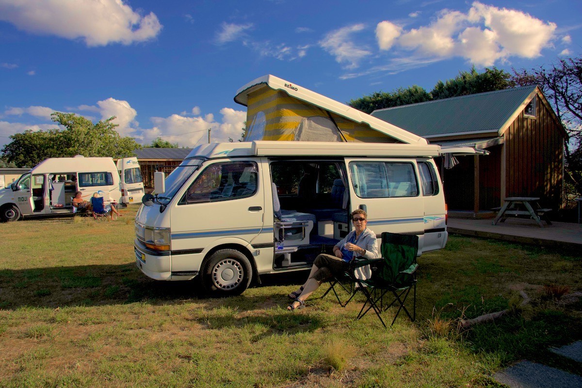 Our trusty conveyance and home