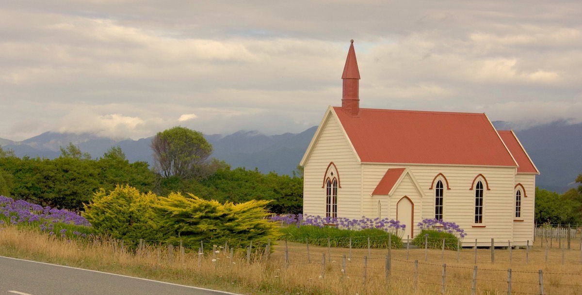Also, perhaps, a typical old country church.