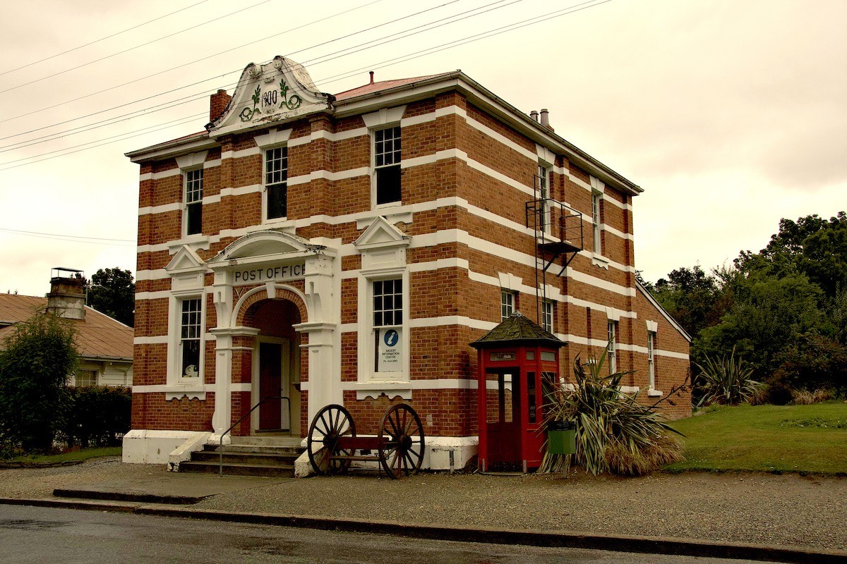 A very solid post office in Naseby.