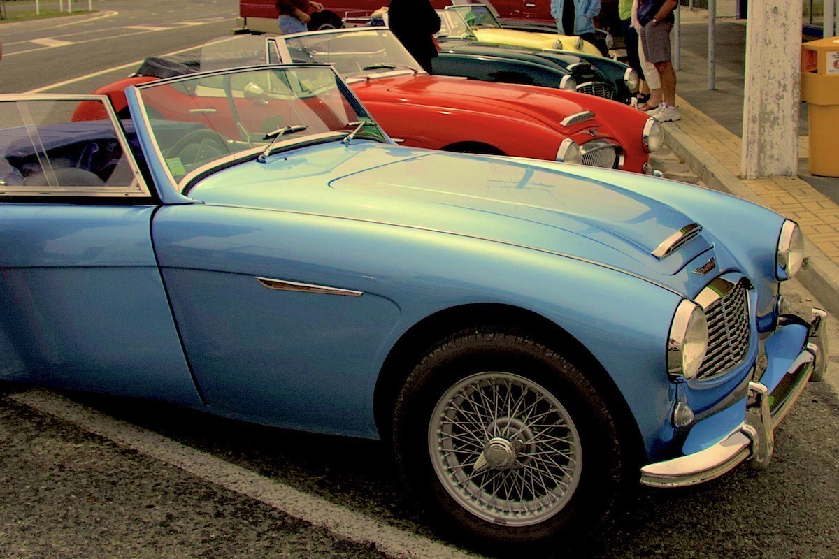 Aston Martins galore