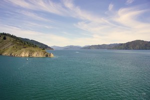 About to enter Cook Strait