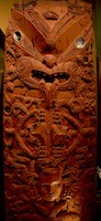 Detail of Marae carving