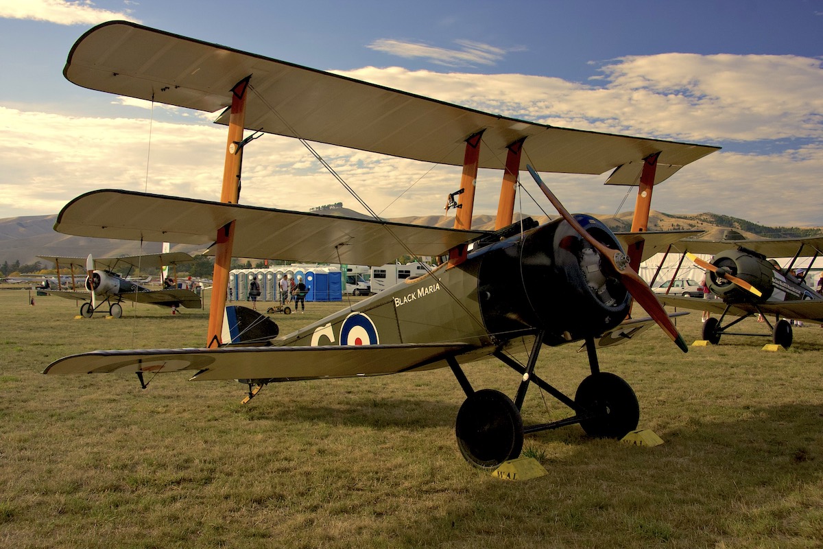Sopwith Triplane, another model that followed the Sopwith Pup before the Sopwith Camel