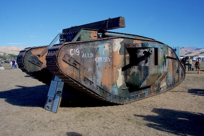 Great War tank replica Mk IV Tank